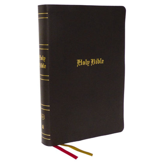 KJV Super Giant Print Reference Bible, Black - Re-vived