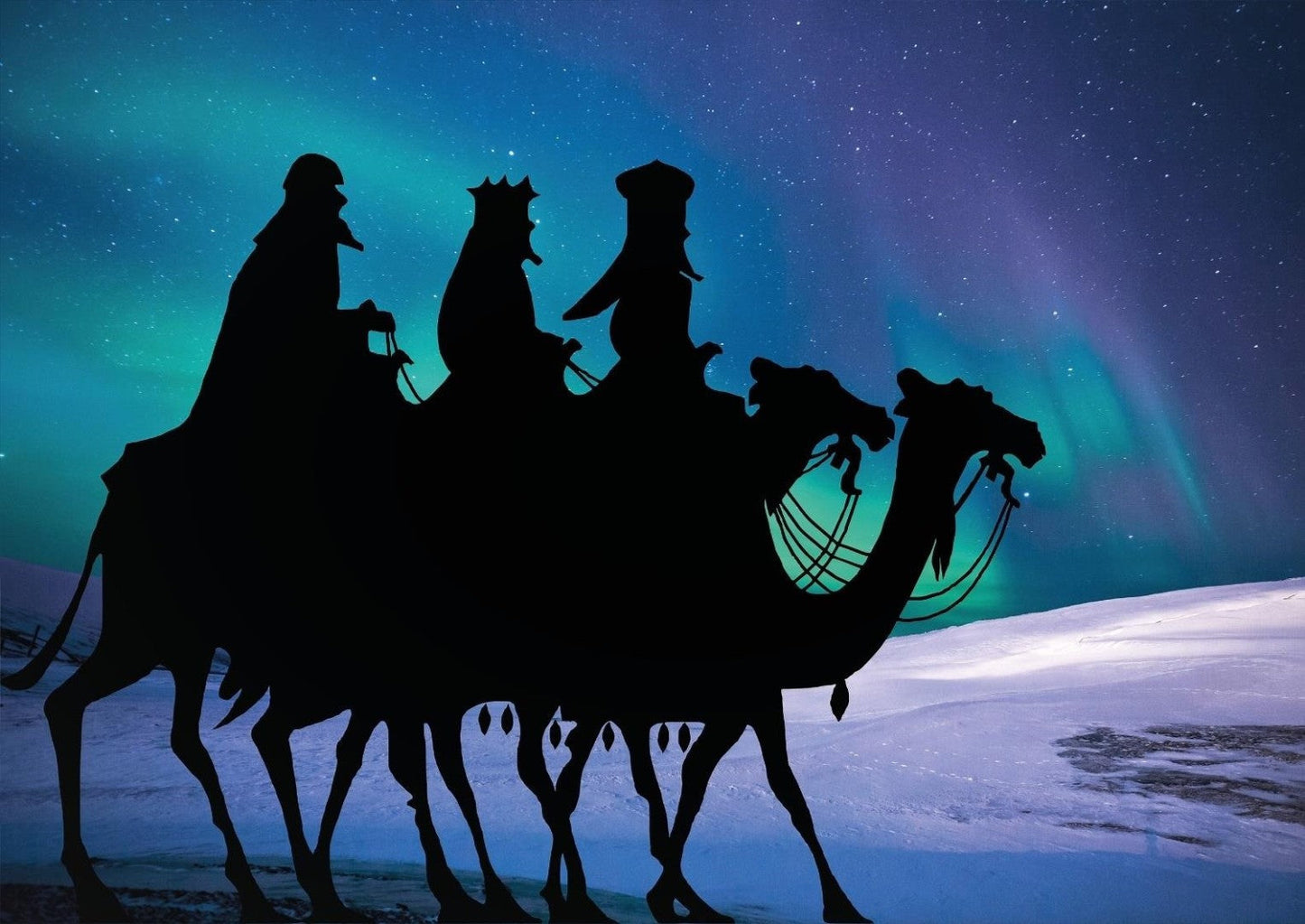 Kings Christmas Cards (pack of 10) - Re-vived