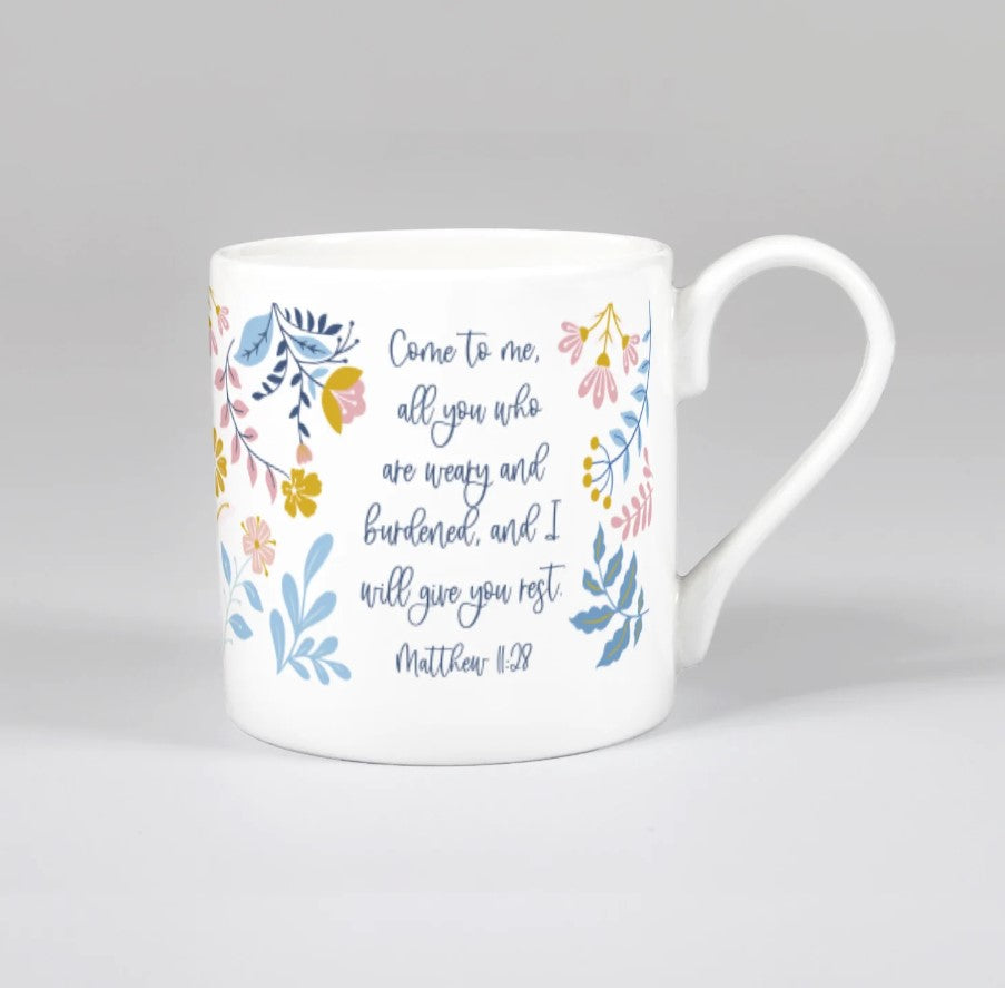 Come to Me (Blossom) Bone China Mug - Re-vived