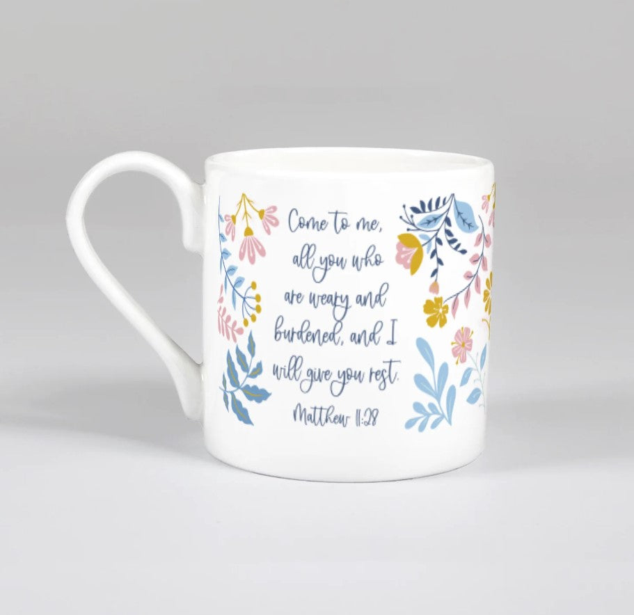 Come to Me (Blossom) Bone China Mug - Re-vived