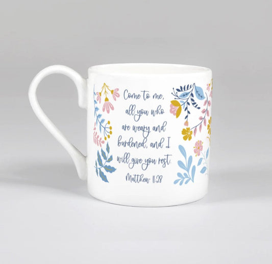 Come to Me (Blossom) Bone China Mug - Re-vived