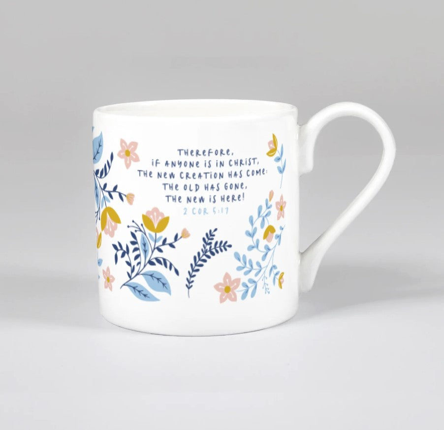 New Creation (Moth) Bone China Mug - Re-vived