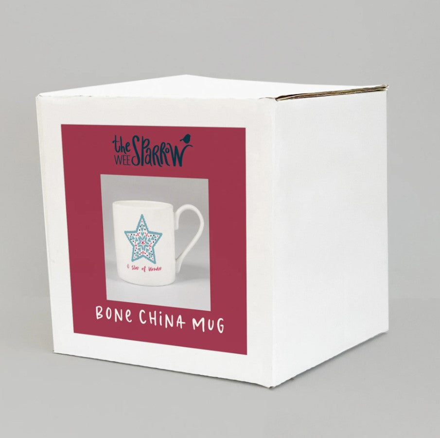 O Star of Wonder Christmas Mug - Re-vived