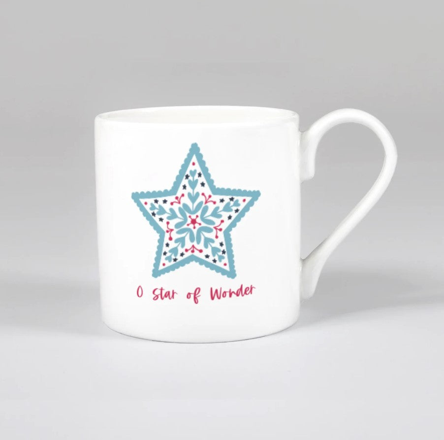 O Star of Wonder Christmas Mug - Re-vived
