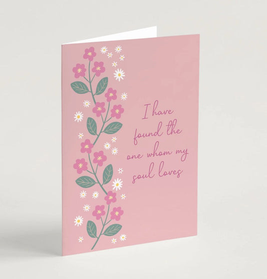 I Have Found The One Greeting Card & Envelope - Re-vived