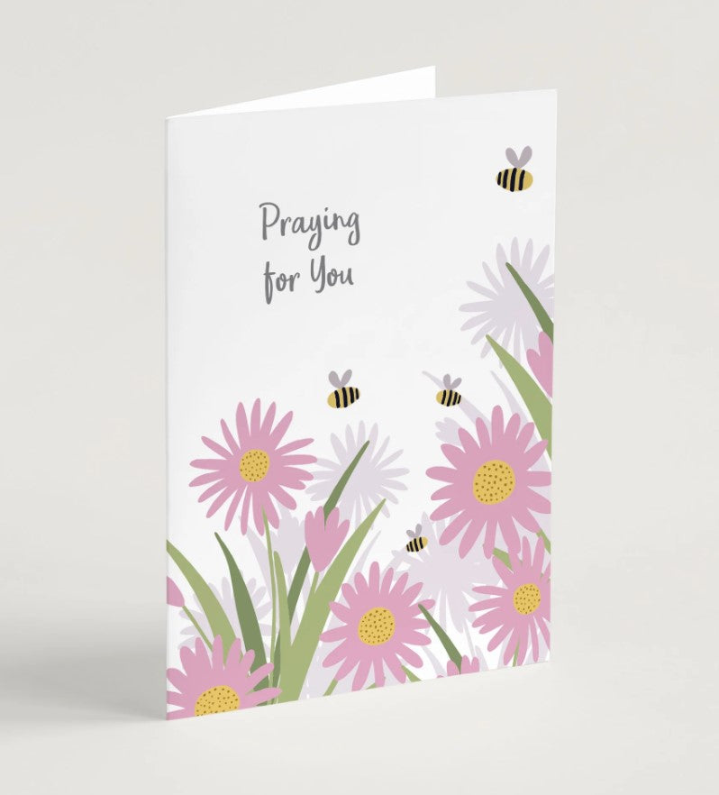 Praying For You Greeting Card & Envelope - Re-vived