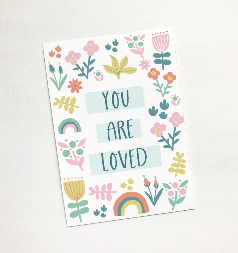 You Are Loved (Joy) - Christian Sharing Card - Re-vived