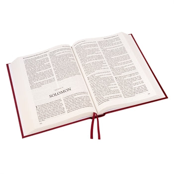 KJV Large Print Windsor Text Bible Red - Re-vived