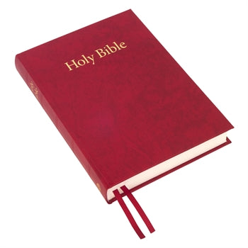 KJV Large Print Windsor Text Bible Red - Re-vived