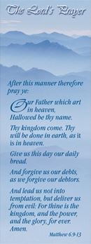 The Lord's Prayer - Bible Passage Bookmarks (10 pack) - Re-vived