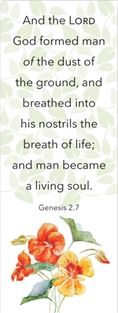 LORD God Formed Man of the Dust, Genesis 2:7 Bookmark - Re-vived