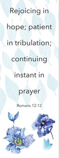 Rejoicing in Hope, Romans 12:12 Bookmark - Re-vived