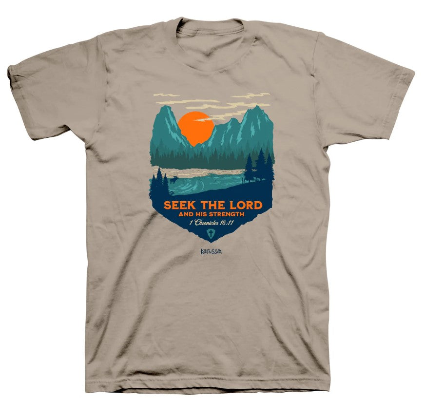 Seek the Lord T-Shirt, Large - Re-vived