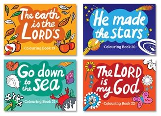 Colouring Books - Series 3 (mixed set of 4) - Re-vived
