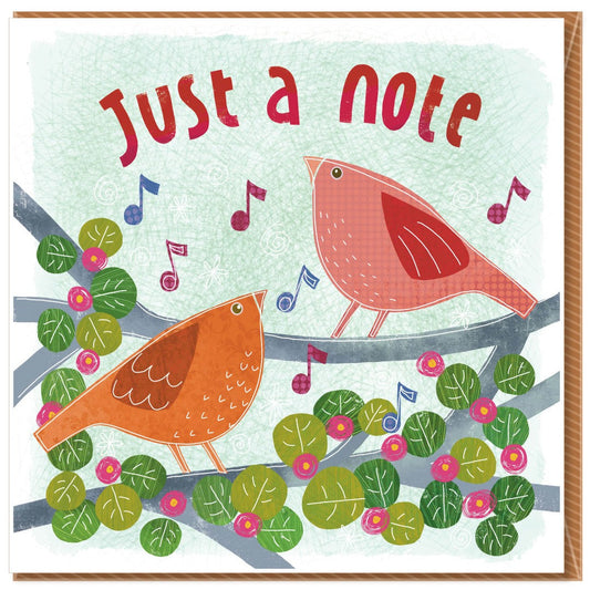 Just to Note Greetings Card - Re-vived