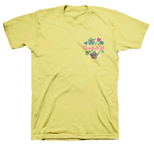 Cherished Girl God Loves You T-Shirt, Medium - Re-vived