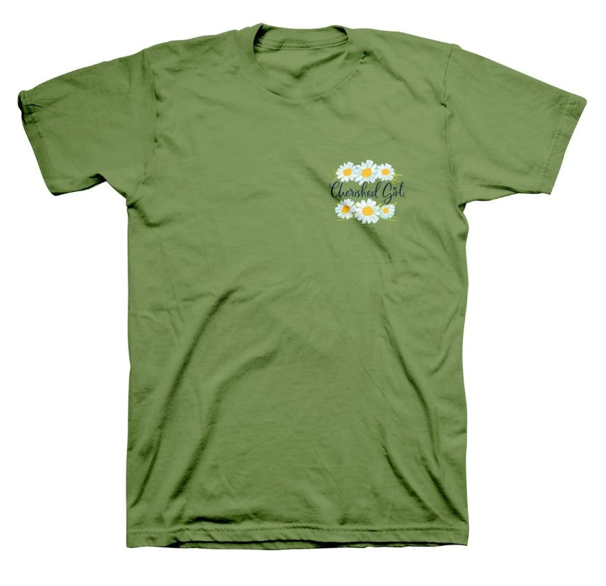 Cherished Girl Many Blessings T-Shirt, Small - Re-vived