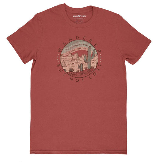 Grace & Truth Wanderer T-Shirt, Medium - Re-vived