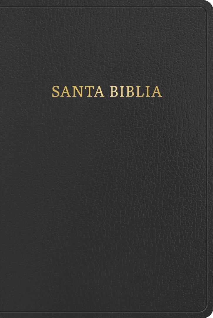 RVR 1960 Biblia Letra Gigante, Negro, Imitación Piel - Re-vived