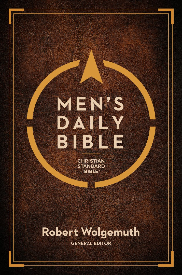 CSB Men's Daily Bible, Hardcover - Re-vived