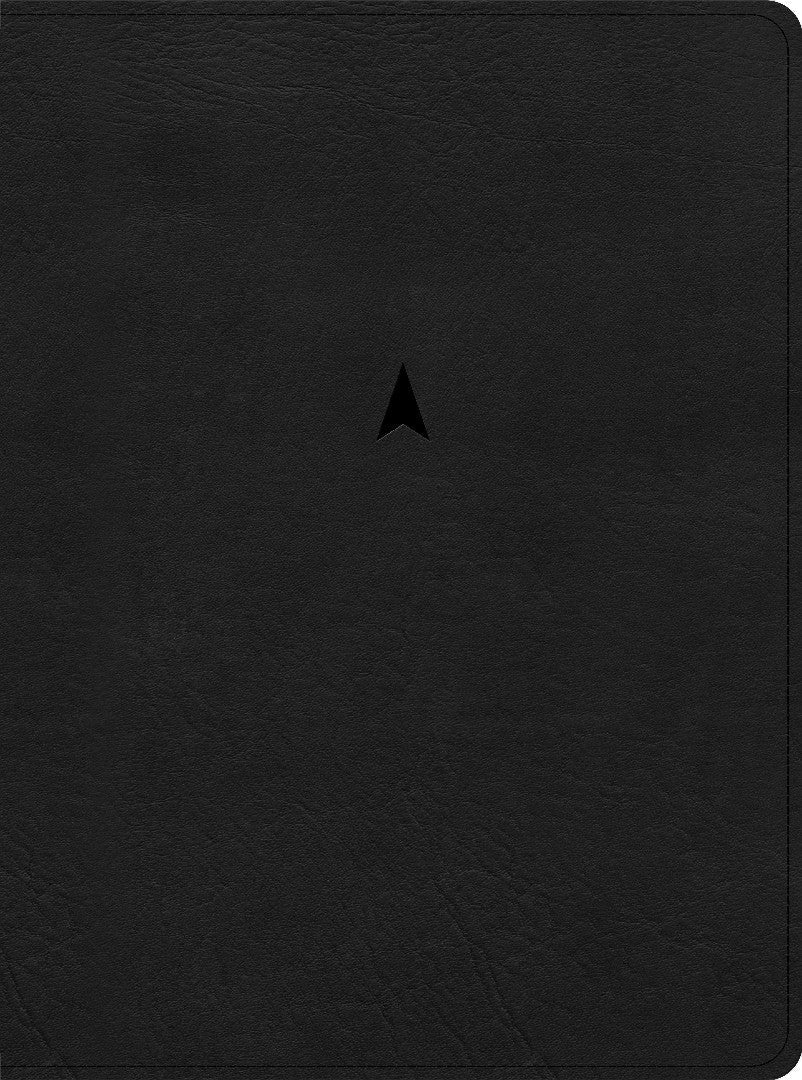 CSB Men's Daily Bible, Black Leathertouch - Re-vived