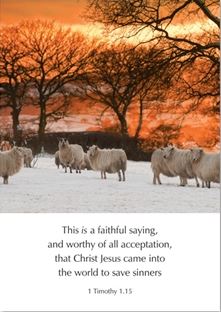 Christ Jesus Came...to Save Sinners - 1 Timothy 1:15 Cards - Re-vived