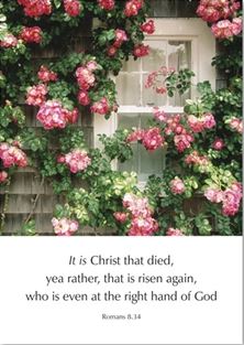 It is Christ That Died...That is Risen Again- Greeting Cards - Re-vived