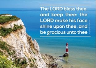 The LORD Bless Thee - Numbers 6:24-25 Greetings Cards - Re-vived