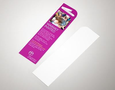 Christening Guest Bookmark (pack of 50) - Re-vived