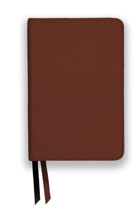LSB Compact Bible, Burgundy Cowhide - Re-vived