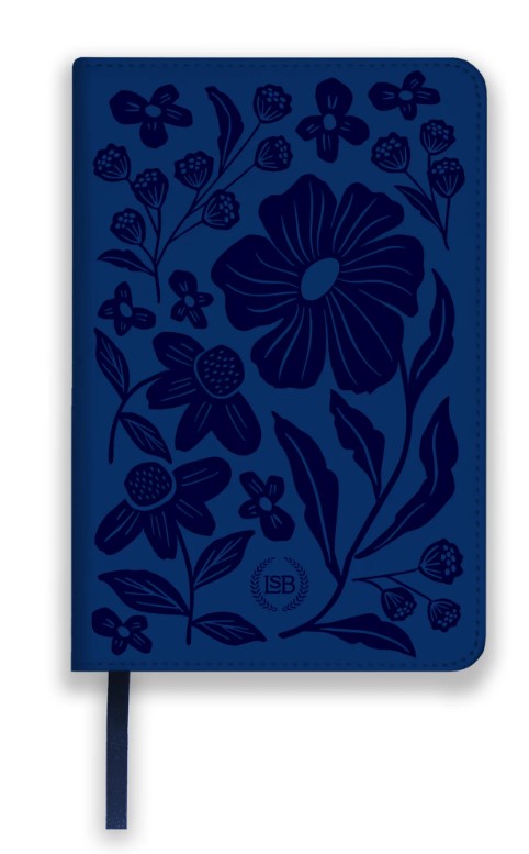 LSB Compact Bible, Blue Floral - Re-vived