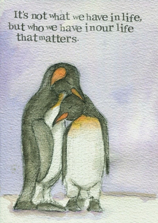 Thinking of You Card Not What We Have Single Card - Re-vived