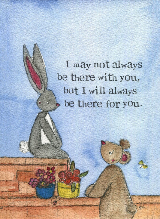 Thinking of You There For You Single Card - Re-vived