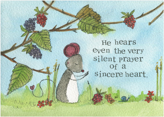 A Silent Prayer Single Print - Re-vived