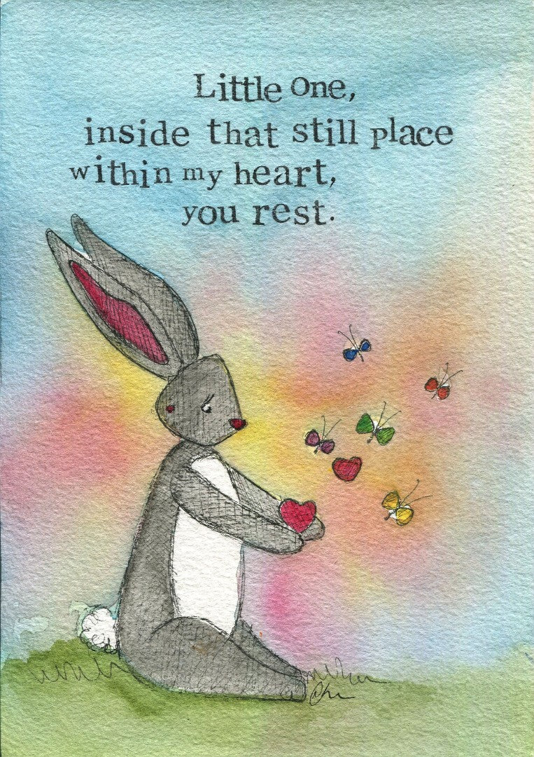 Encouragement Print That Still Place Single Print - Re-vived