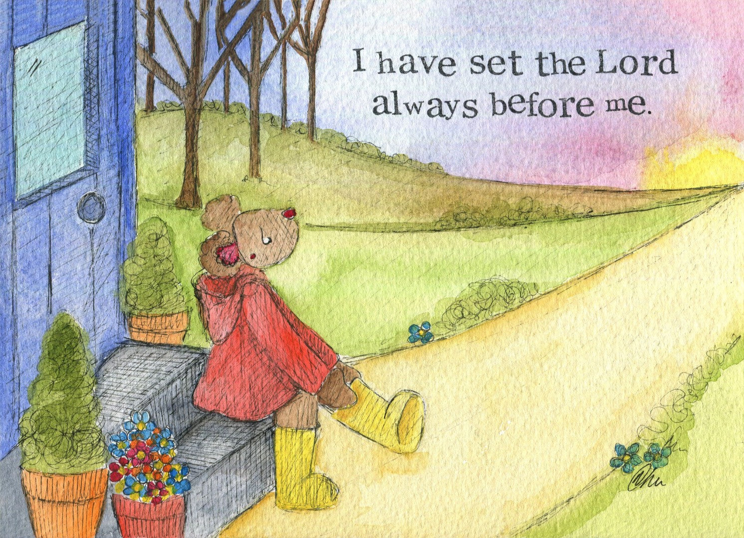 Always Before Me Single Print - Re-vived