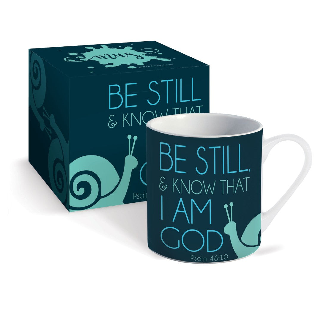 Be Still (Snail) Mug & Gift Box - Re-vived