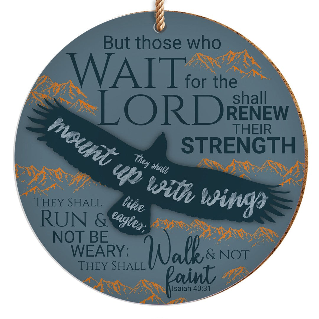 Eagles Wings Ceramic Hanging Decoration - Re-vived