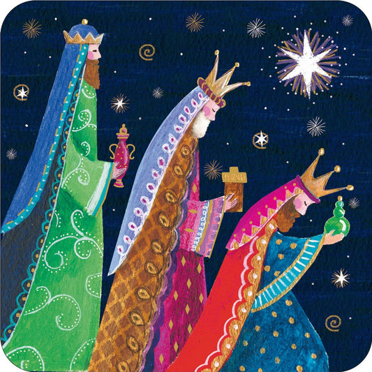 Three Kings Christmas Coaster - Re-vived