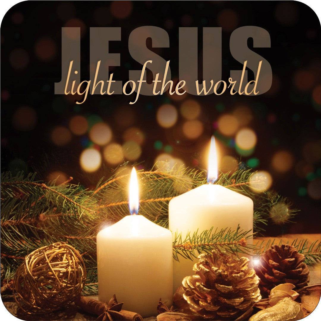 Light Christmas Coaster - Re-vived