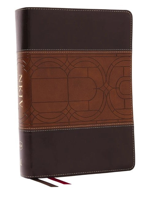 NKJV Study Bible, Full-Color, Brown - Re-vived