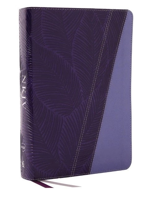NKJV Study Bible, Full-Color, Purple, Indexed - Re-vived