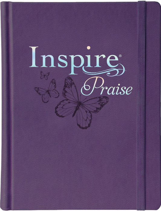 NLT Inspire Praise Bible, Filament Edition, Hardcover - Re-vived