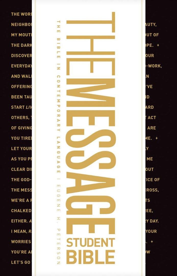 The Message Student Bible (Softcover) - Re-vived