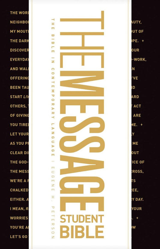 The Message Student Bible (Softcover) - Re-vived