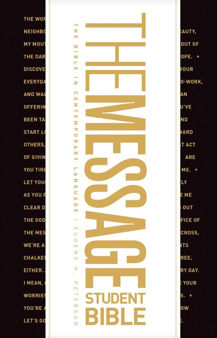 The Message Student Bible (Hardcover) - Re-vived