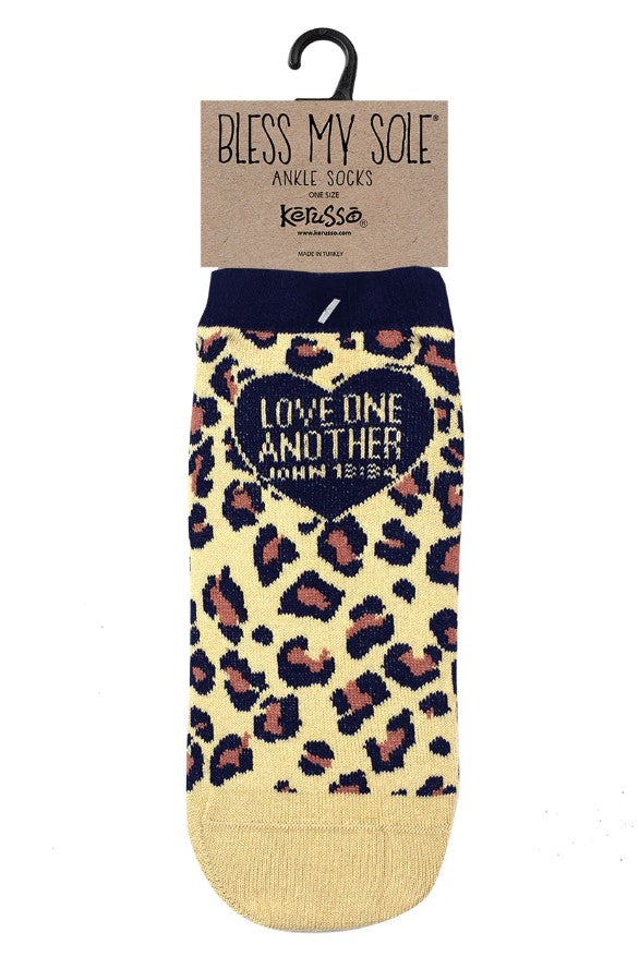 Love One Another Ankle Socks - Re-vived