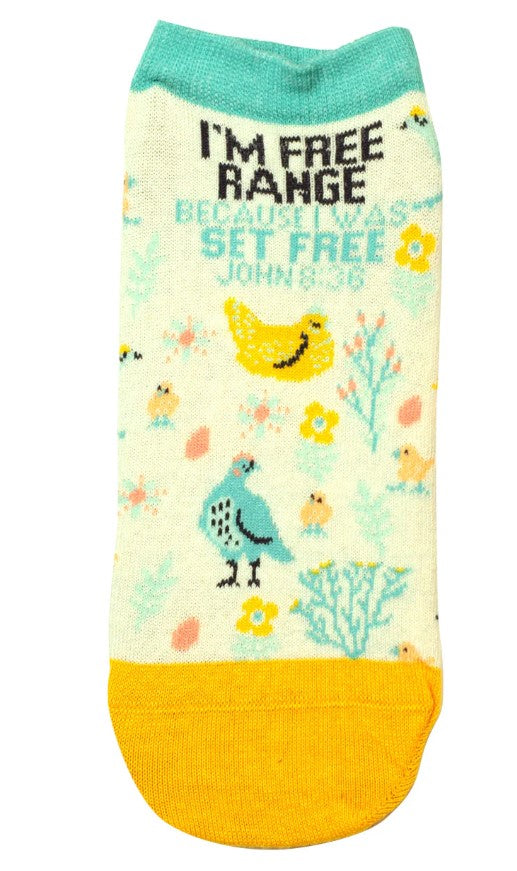 Free Range Ankle Socks - Re-vived