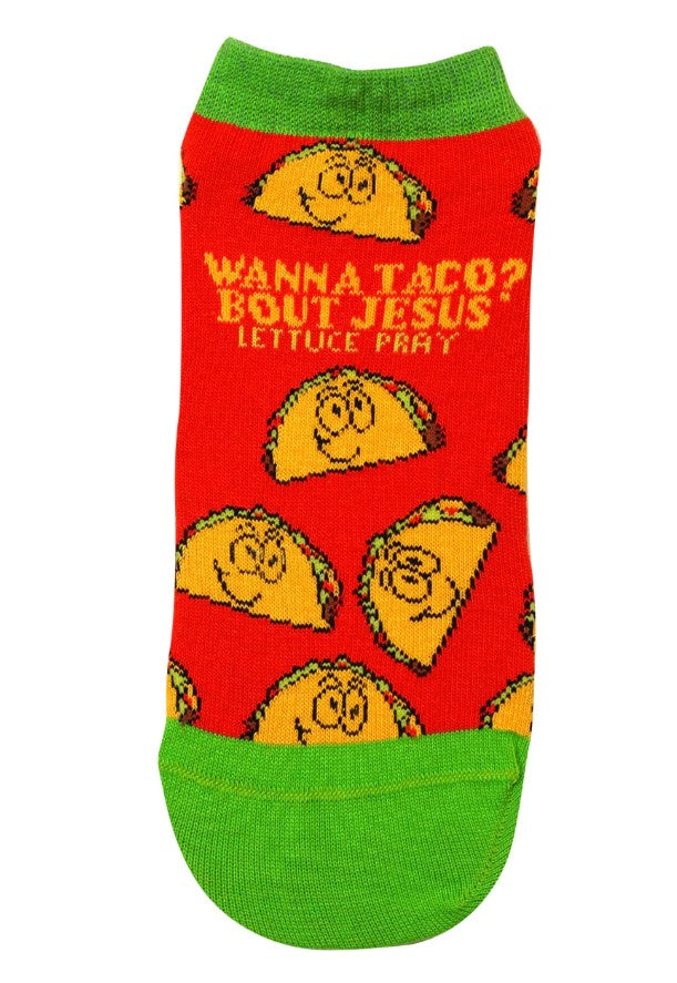 Wanna Taco Ankle Socks - Re-vived