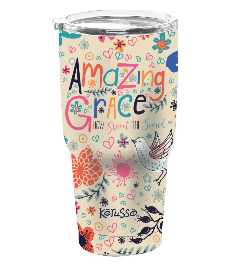 Amazing Grace Stainless Steel Tumbler - Re-vived